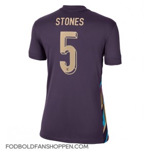 England John Stones #5 Udebanetrøje Dame EM 2024 Kortærmet